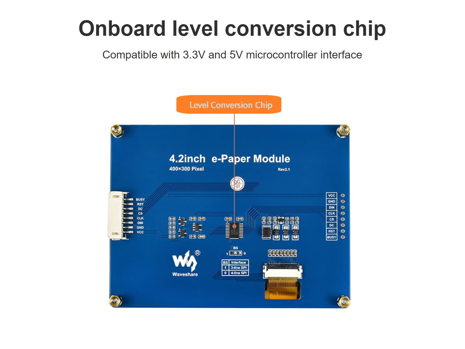 10.3inch e-Paper E-Ink Display HAT for Raspberry Pi, 1872×1404 pixels