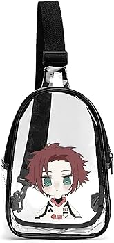 Amazon.co.jp: ブルーロック 糸師 冴 ボディバッグ 透明 PC