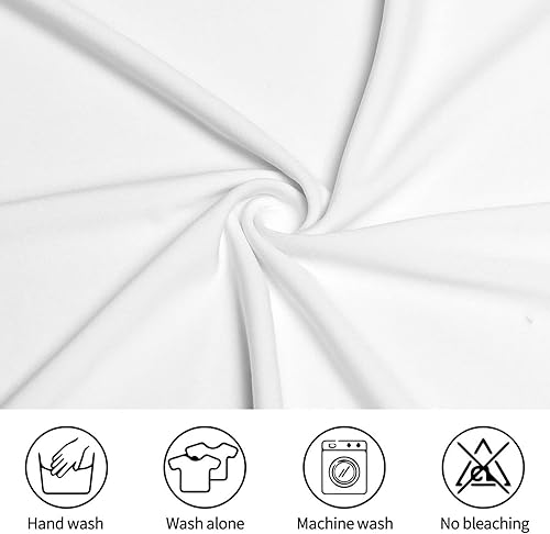 Miniatura 8 de KadUe Pintura abstracta de círculos estiramiento fundas para silla de comedor, universal, extraíble, lavable, antipolvo, protector para silla de