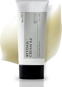 KisoCare Pure Retinol 0.4% Face Cream Niacinamide Bakuchiol RE Cream 50g No.063