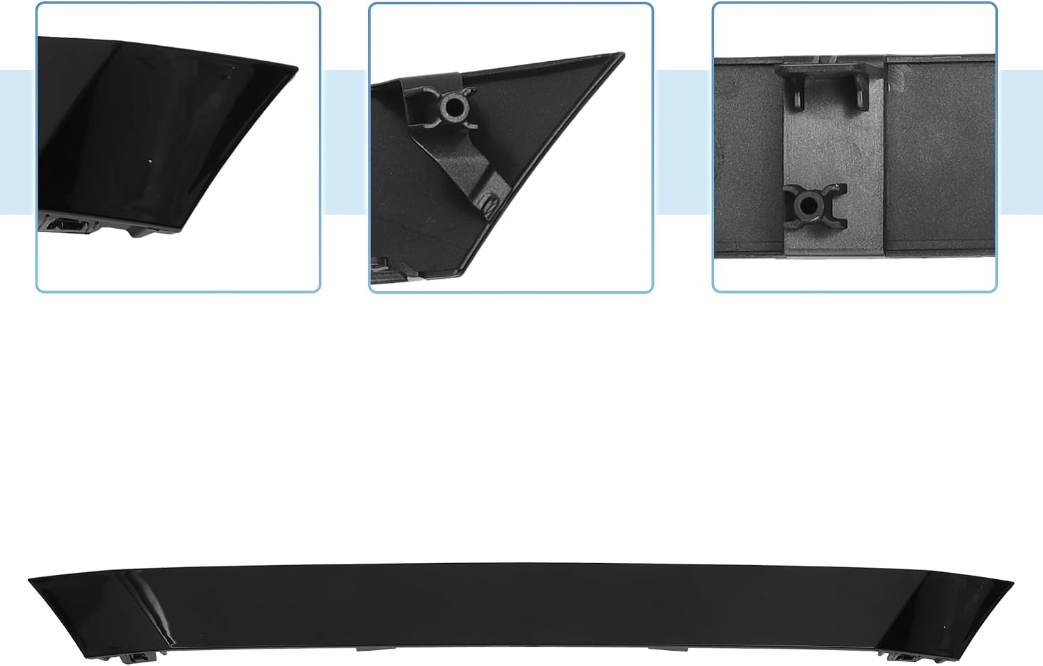 X AUTOHAUX No.5314102180 Front Grille Trim Grill for Toyota Corolla SE 2020-2022 Lower Hood Bumper Grille Grill Front Bumper Kidney Grille Grill Black
