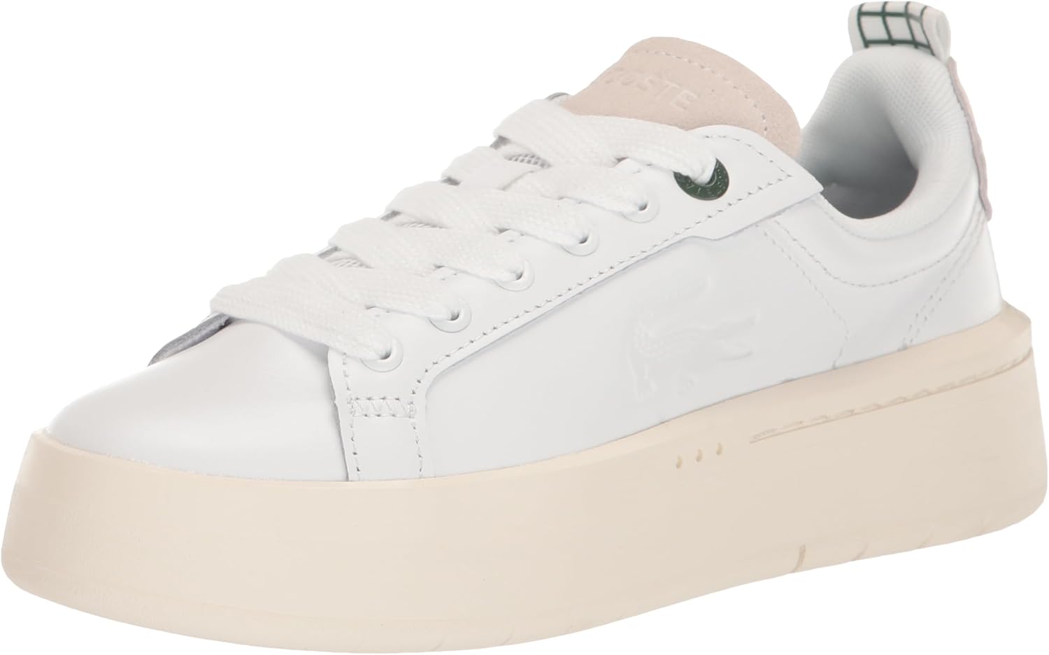 Lacoste Women's 45SFA0040 Sneaker, BLK/Off WHT, 7.5