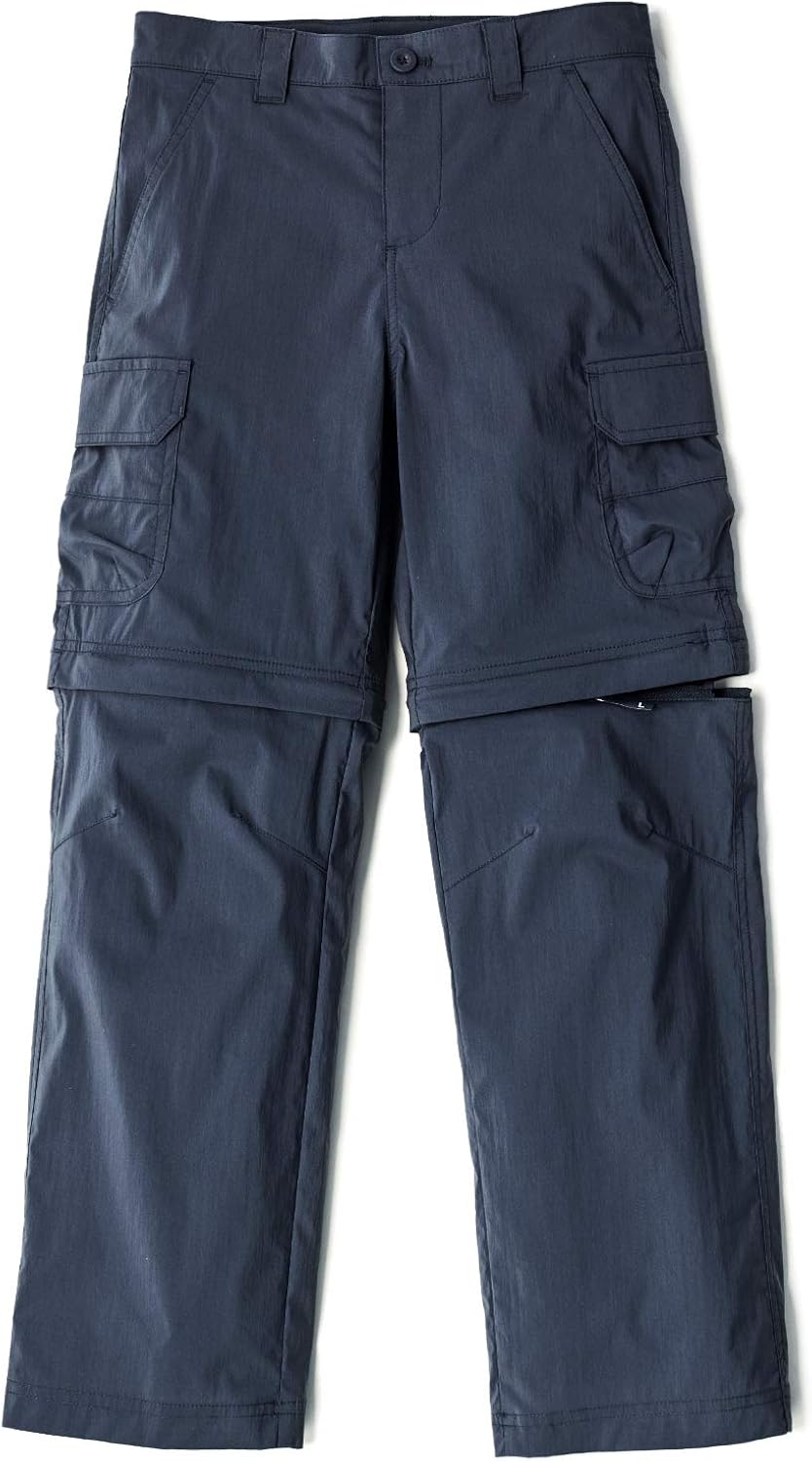CQR Kids Youth Hiking Cargo Pants, UPF 50+ Quick Dry Convertible Zip Off Pants, Outdoor Camping Pants : Clothing, Shoes & Jewelry