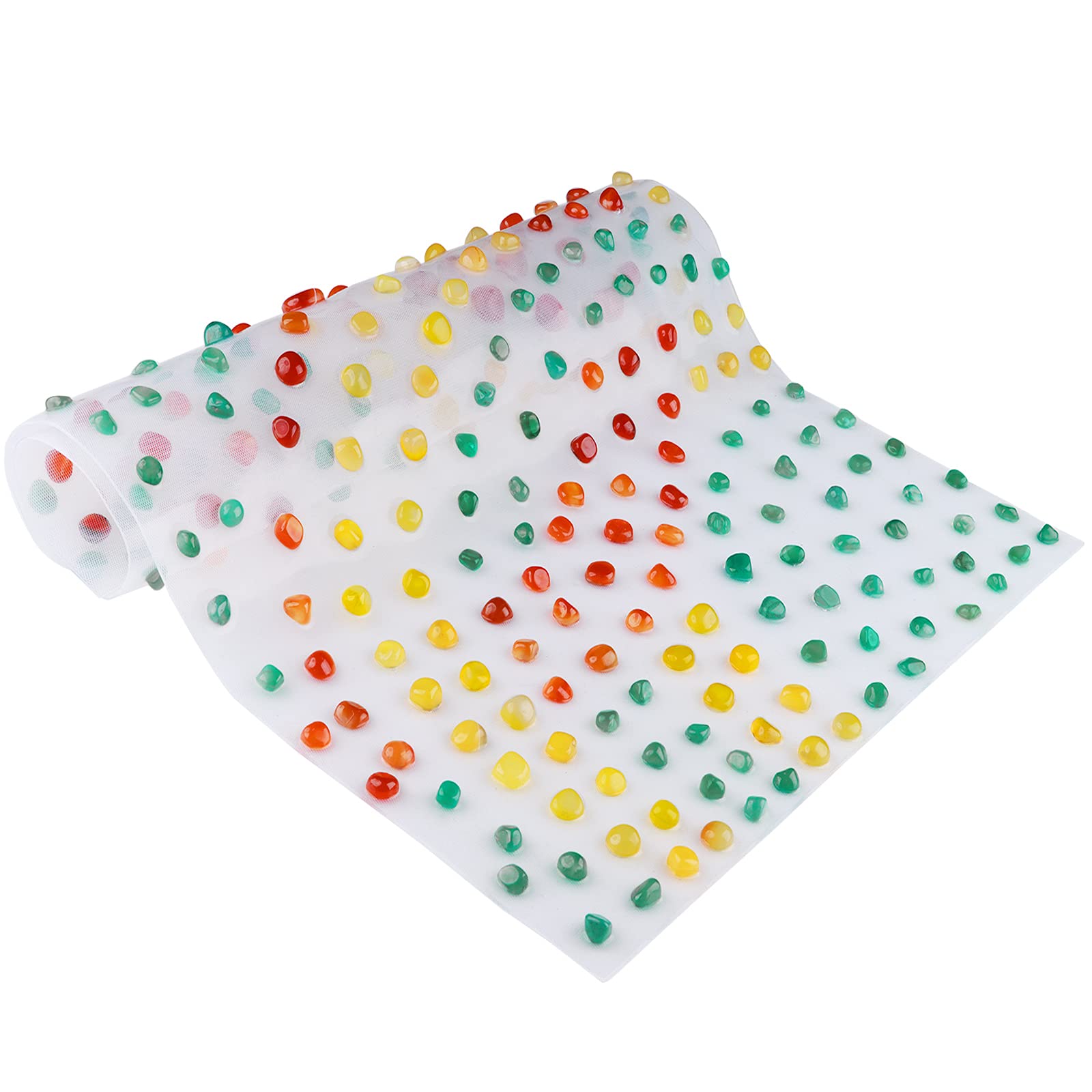 BYRIVERRock Stone Foot Massage Mat Rug, Acupressure Reflexology Acupuncture Mat, Stress Anxiety Pain Relief Foot Massager, Improve Blood Circulation, Gift for Men Women Mom Dad 15.7"*23.6"