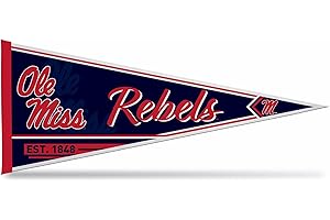 Rico Industries Ole Miss Rebels NCAA Classic 12" x 30" Felt Wall Decor Pennant