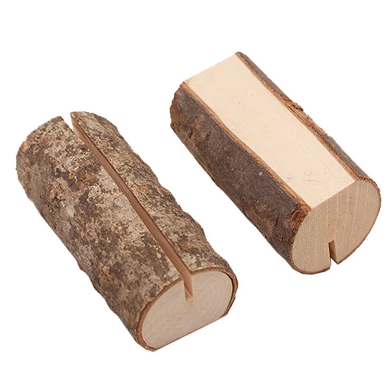 Soporte for números de mesa, soporte de madera for tarjetas de lugar con nombre de fiesta de boda, Clip de soporte for menú de mesa, 10 Uds.