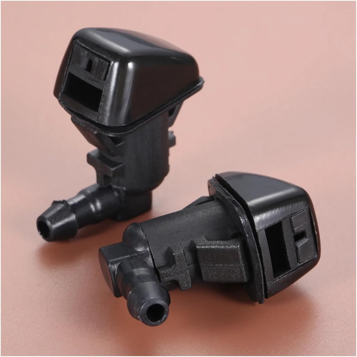 2Pcs Car Front Windshield Wiper Washer Nozzles Jet Spray BC3Z-17603-A 7T4Z-17603-A Compatible with Edge Compatible with Lincoln MKX 2007-2010 2008 2009