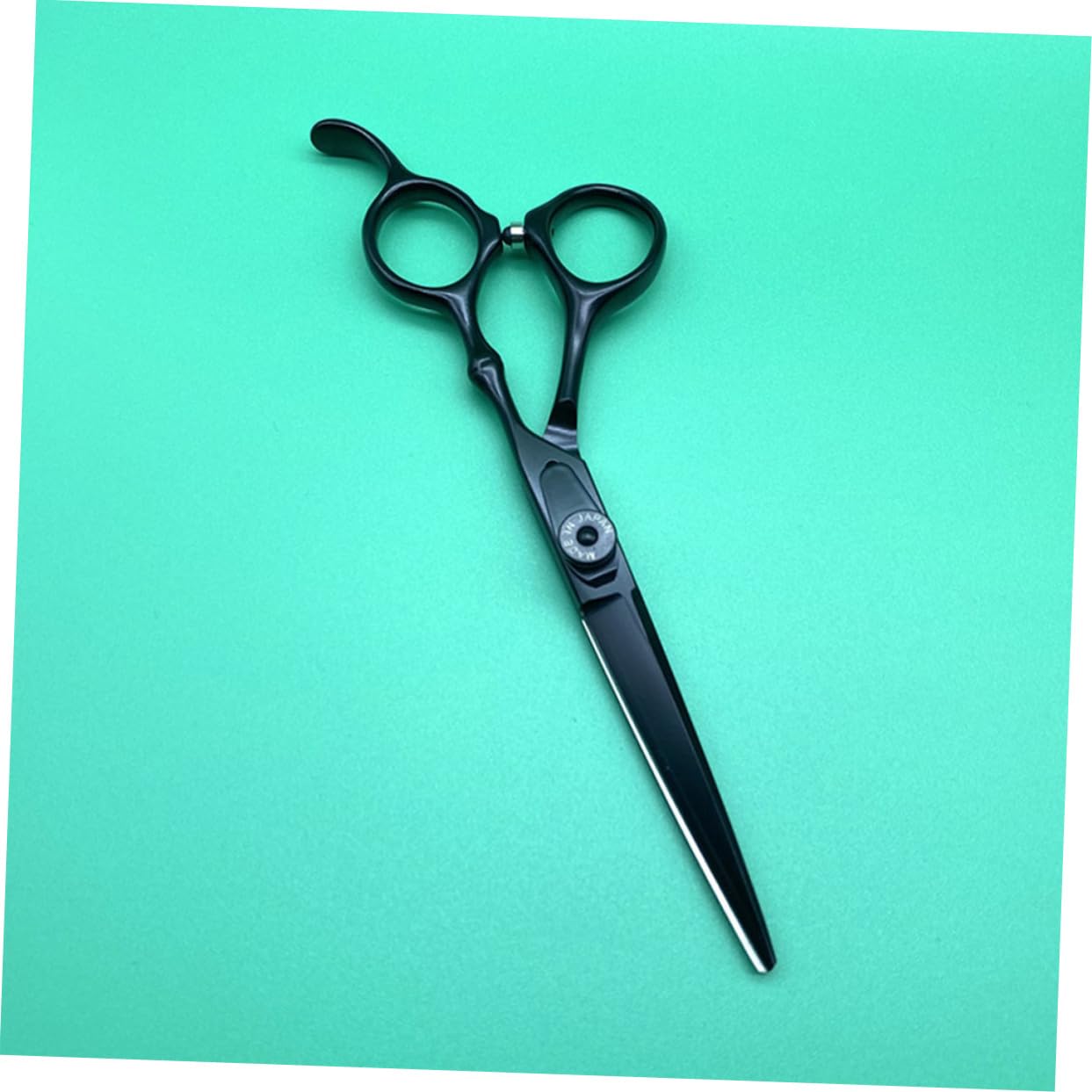 Healvian 5pièces Ciseaux de Coiffure Ergonomiques avec Poignée Peigne à Effiler et Ciseaux à Lisser Outils pour Salon avec Sac de Rangement
