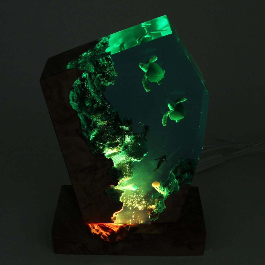 XLサイズ - ゴジラジオラマレジンランプ XLサイズ - ゴジラジオラマレジンランプ