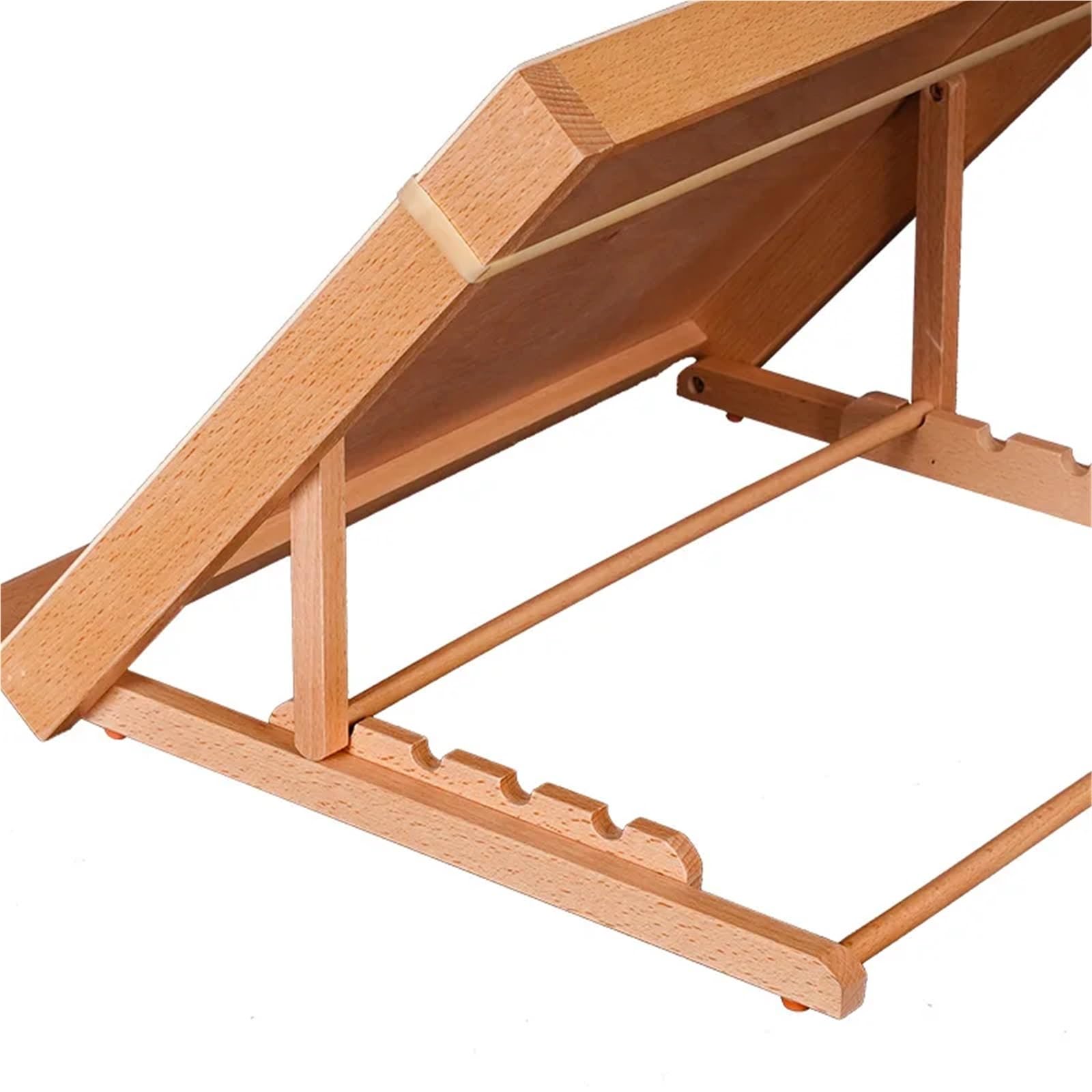 Caballete Ajustable for Pintar, Tablero de Dibujo Plegable de Madera for Escritorio, Soporte for bocetos de Artistas, Arte de Acuarela y Pintura. Caballete Pintura Plegable