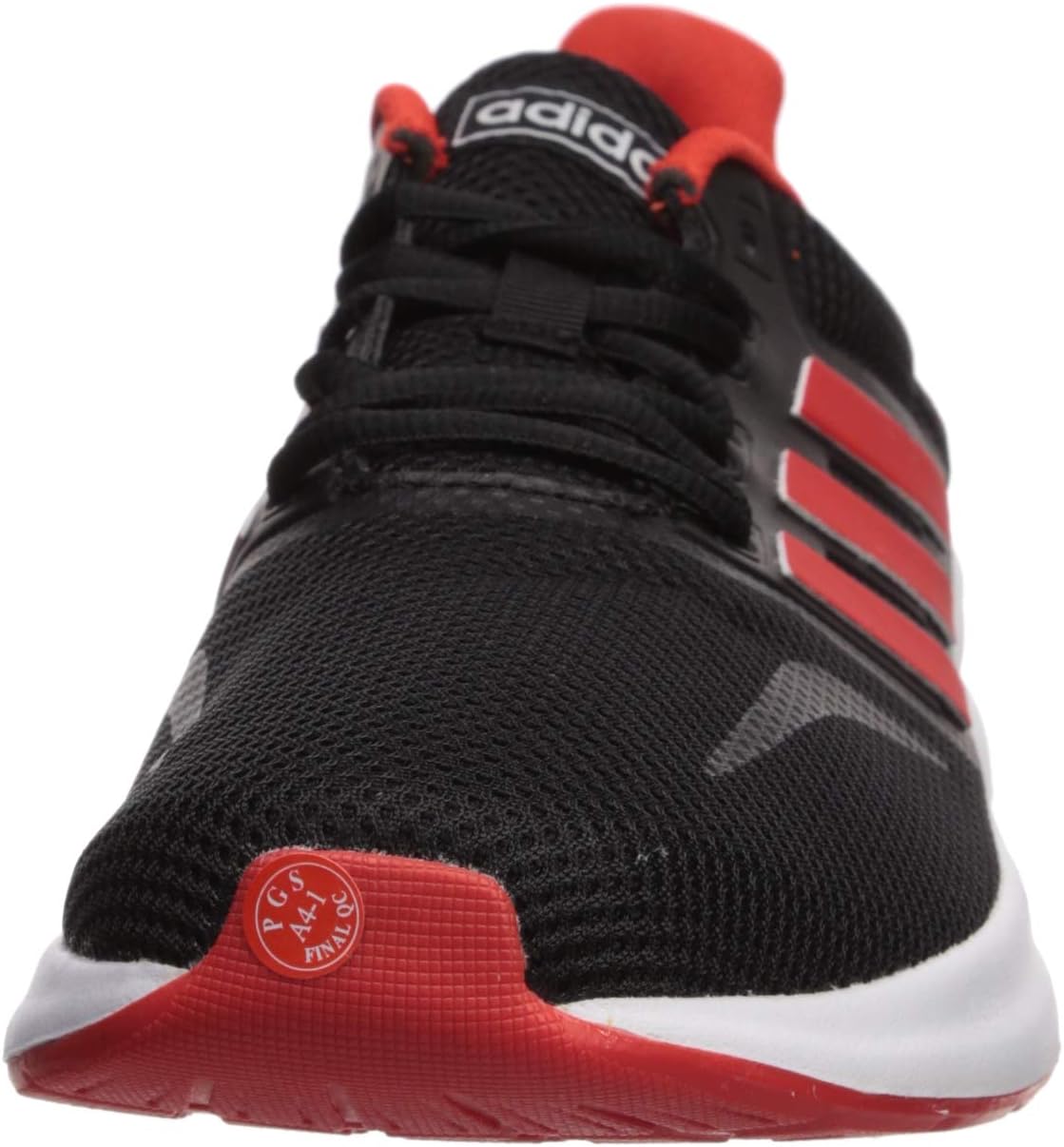adidas Men's Falcon 10 Black/Active Red/Black