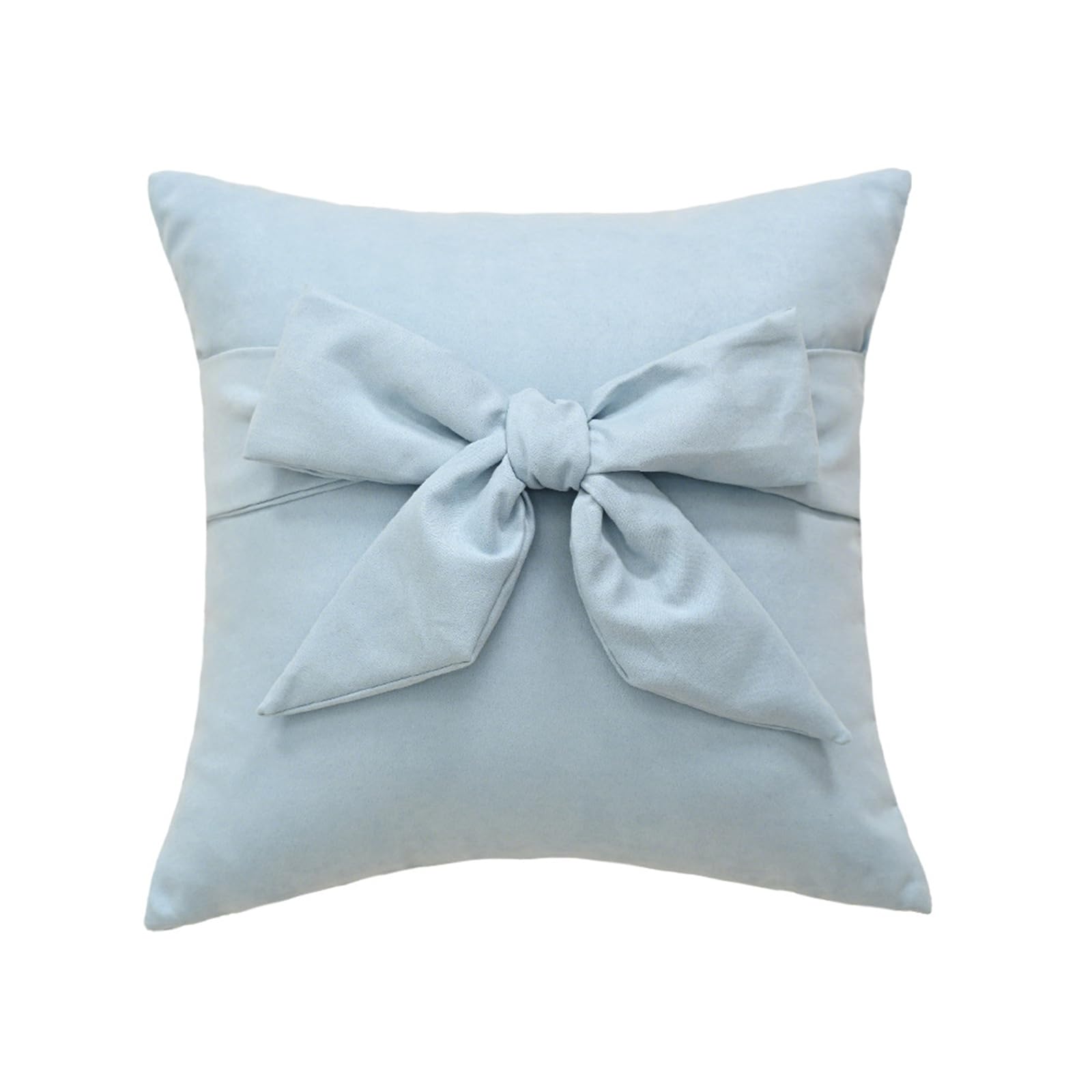 Geavonyg Bowknot Pillow Cover Accessory for Decorative Accent and Bowknot Pillow Cover