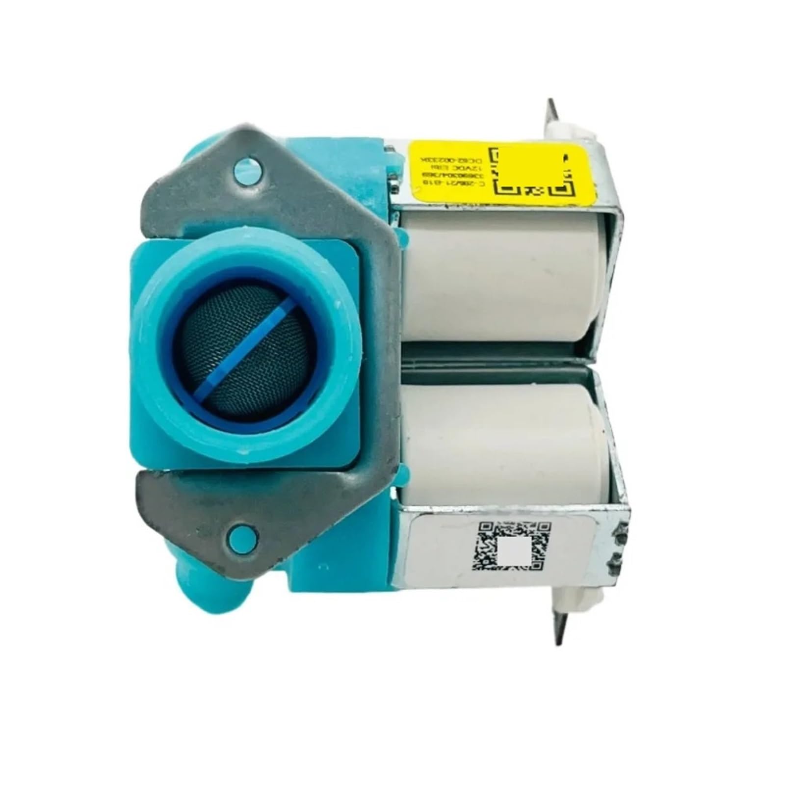 Elettrovalvola Ingresso Acqua, DC62-00233K C-286/21-B18 | Componente sostitutivo for il controllo della presa dell'acqua elettrica della lavatrice 12VDC