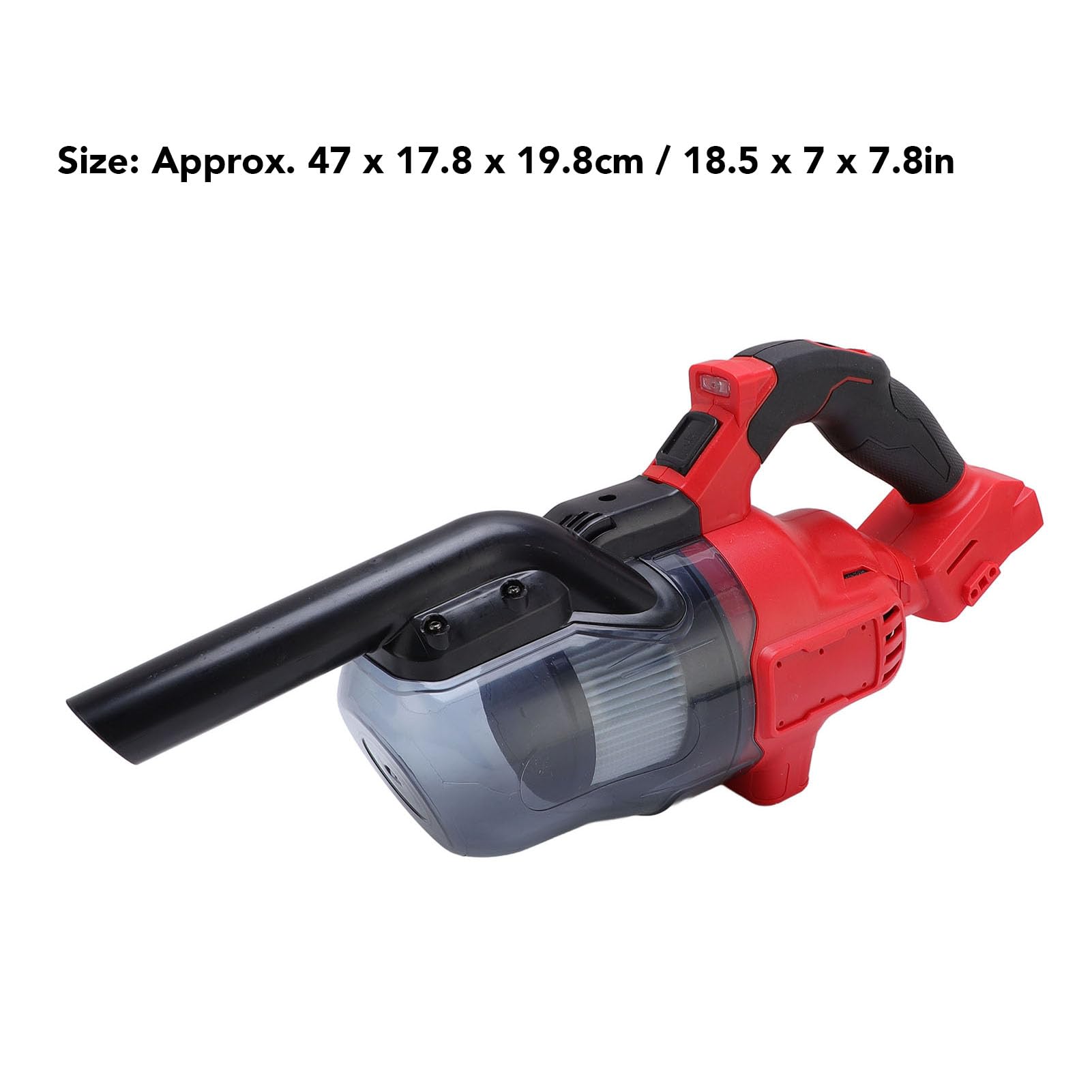 Aspiradora Inalámbrica de 100AW, Limpiador Portátil de Mano para el Hogar y el Coche con 6 Accesorios para el Hogar, el Coche y los Pisos Duros, Filtro Lavable