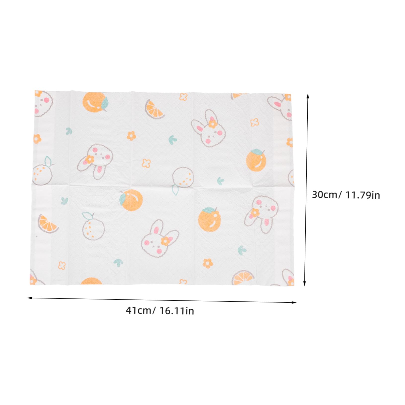 KICHOUSE 10 Pack of Disposable Oil-Proof Place Mats Baby Boys and Girls Table Mats Travel Size Easy to Roll up Fun Designs