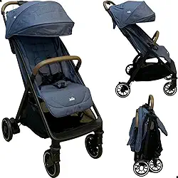 Carrinho De Bebê Compacto Com Alça Removivel Passeio 0-25kg