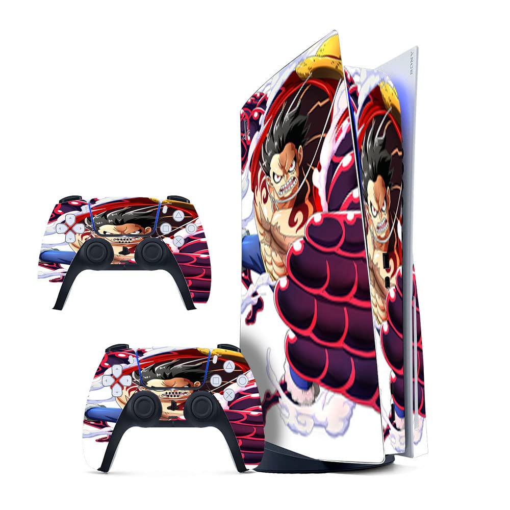 GADGETS WRAP Printed Vinyl Skin Sticker Decal for Sony PS5 PlayStation 5 Disc Edition Console & 2 Controller (Skin Only, Console & Controller not Included.) - Cool Anime Multicolor (B0BW3Q889C) Amazon Price History, Amazon Price Tracker