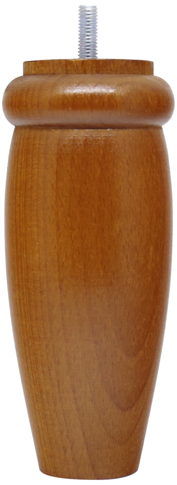 La Fabrique de Pieds Die fertigt-Füße am20170102 Rocking Feet Set of 4 Olive Wood Brilliant Black Wild Cherry 15 x 6 x 6 cm