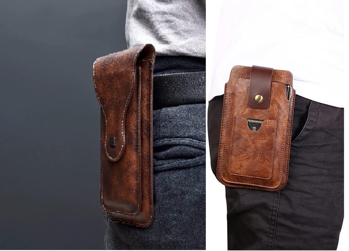 WHITBULL Multi Function Double Mobile Leather Belt Clip Case 2 Pocket for 6.5 & 5.5 inch Mobile for Poco M5 / Poco M5s / Xiaomi 13 / Xiaomi 13 Lite/Civi 3 / Redmi Note 12S (Black) WHITBULL Multi Function Double Mobile Leather Belt Clip Case 2 Pocket for 6.5 & 5.5 inch Mobile for Poco M5 / Poco M5s / Xiaomi 13 / Xiaomi 13 Lite/Civi 3 / Redmi Note 12S (Black)