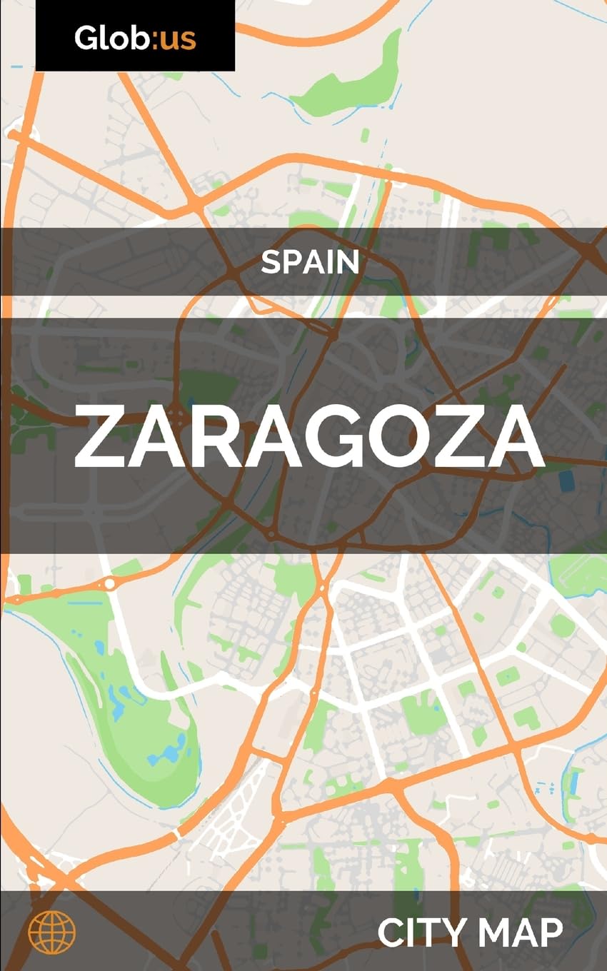 Zaragoza, Spain - City Map