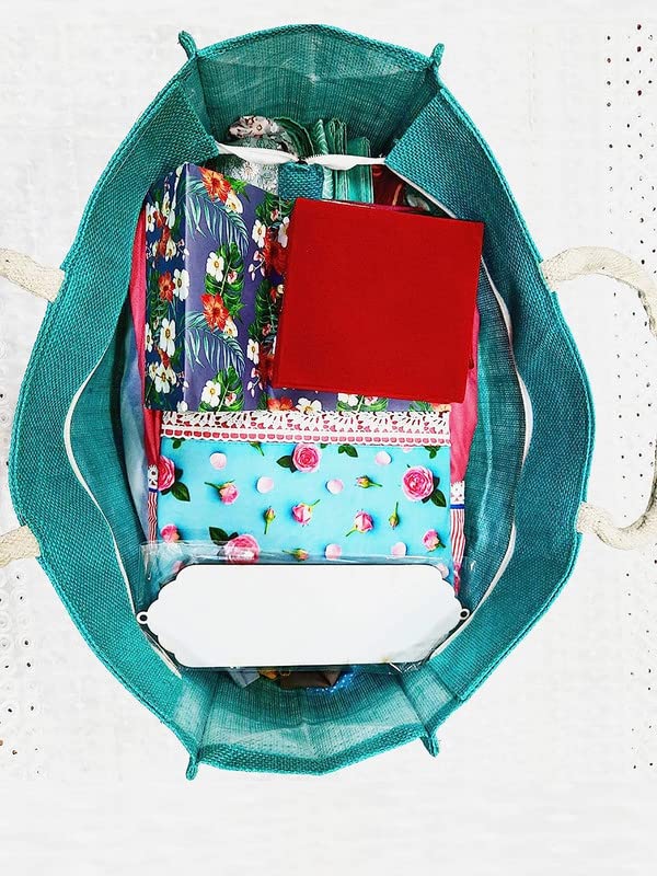 SAINIK'S ACCESS TO QUALITY Jute Zipper Reusable Shopping Bag