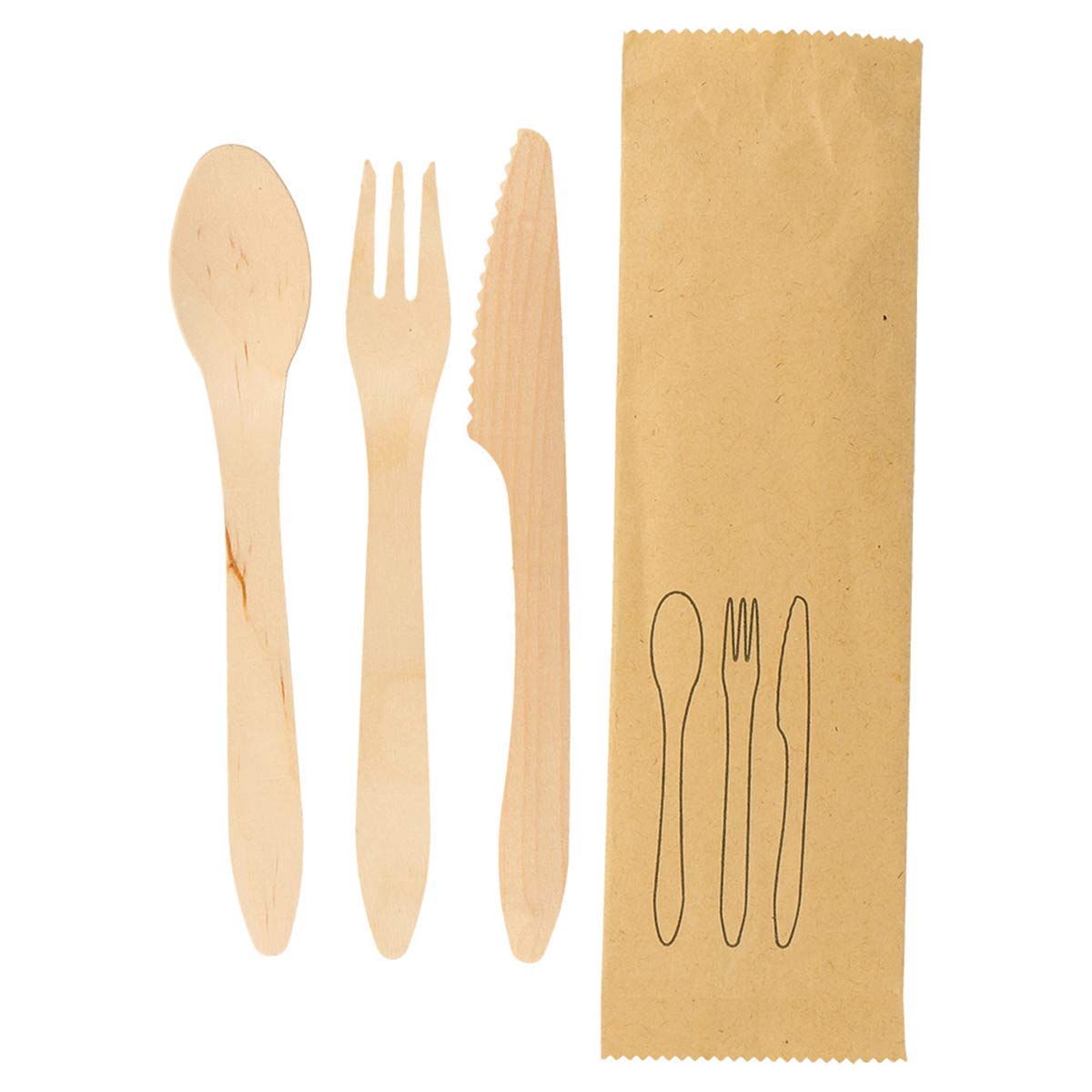 garcía di POU 224.67 set posate, Set di 200, Marrone