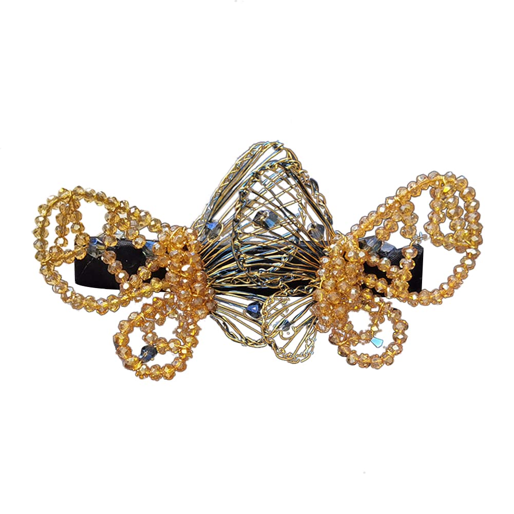 Cristallo strass fermagli per capelli cristallo farfalla fermaglio per capelli forte tenuta fermagli per capelli spessi sottili moda accessori per lo styling dei capelli