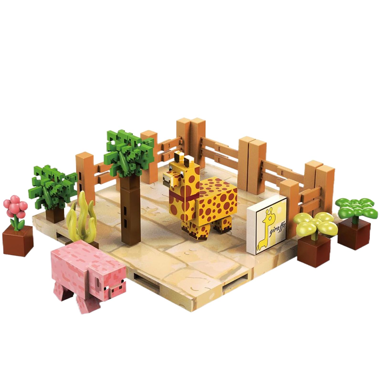 Amazon.co.jp: YOIKO マグネットブロックセット動物園シリーズ 磁石