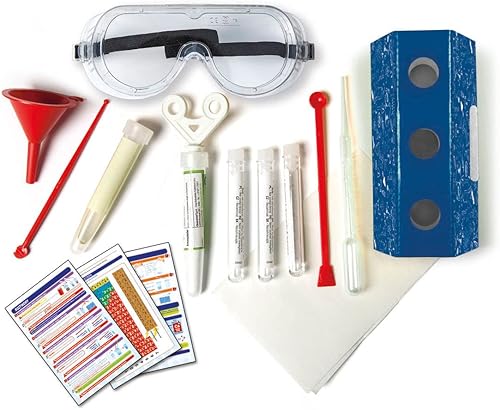 Miniatura 4 de Clementoni - 60952 - Scientific Fun Lab Mini Set Químico para Niños a partir de 8 años Versión Polonia