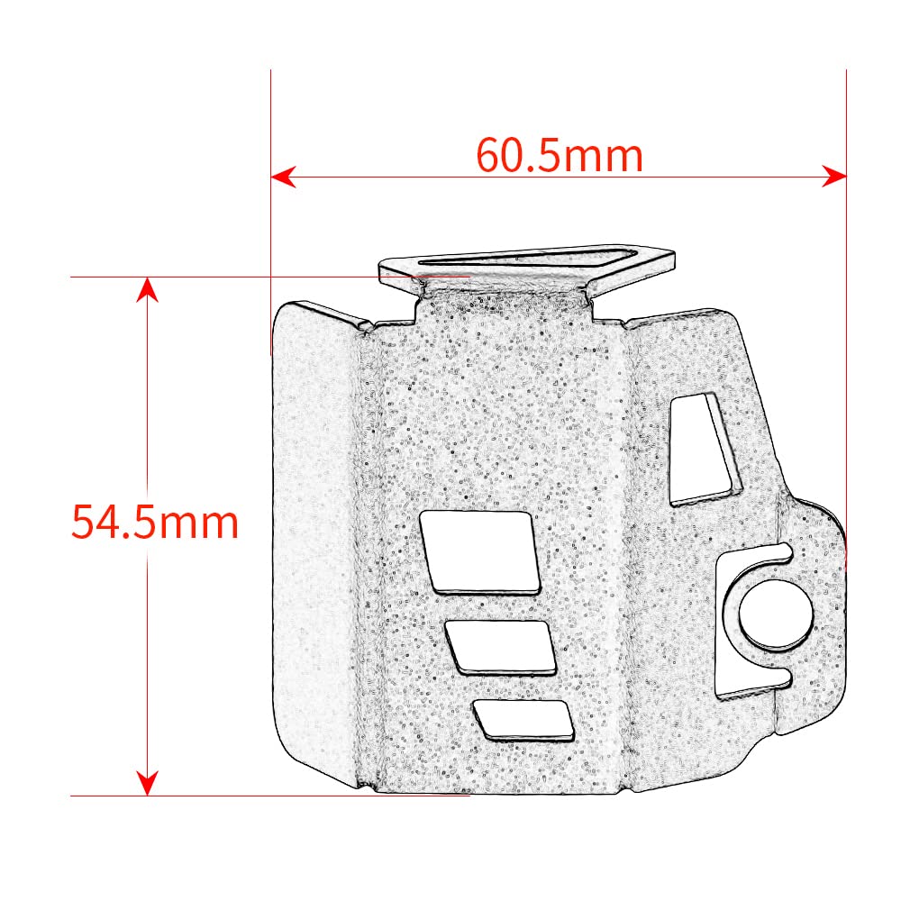 Copertura Serbatoio Freni Per Kawasaki Z900 2017-2023 - CNC Alluminio, Colore Verde - Foto 2