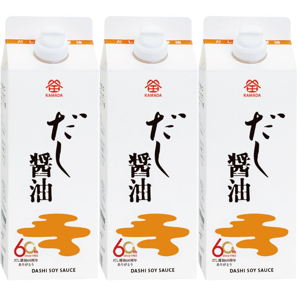 鎌田醤油 だし醤油 ５００ｍｌ ×３本