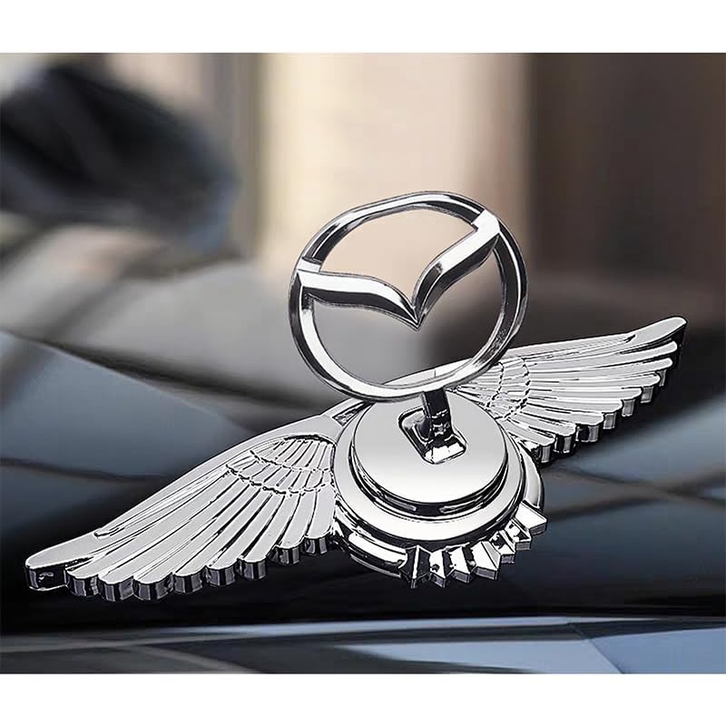 XTRDGHUG Car Decor Sticker, para Mazda 6 2018-2023, Estilo de Coche Accesorios, Car Símbolo Sticker, Car Decal/Badge, with Self Adhesive