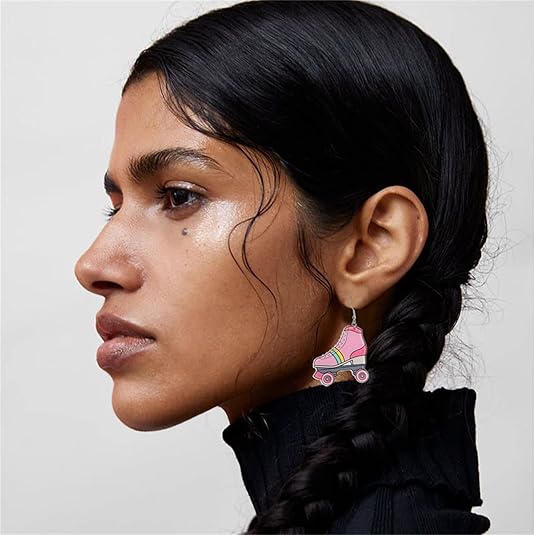 Roller Skate Earrings: Perfect Gift for Skaters! ✨