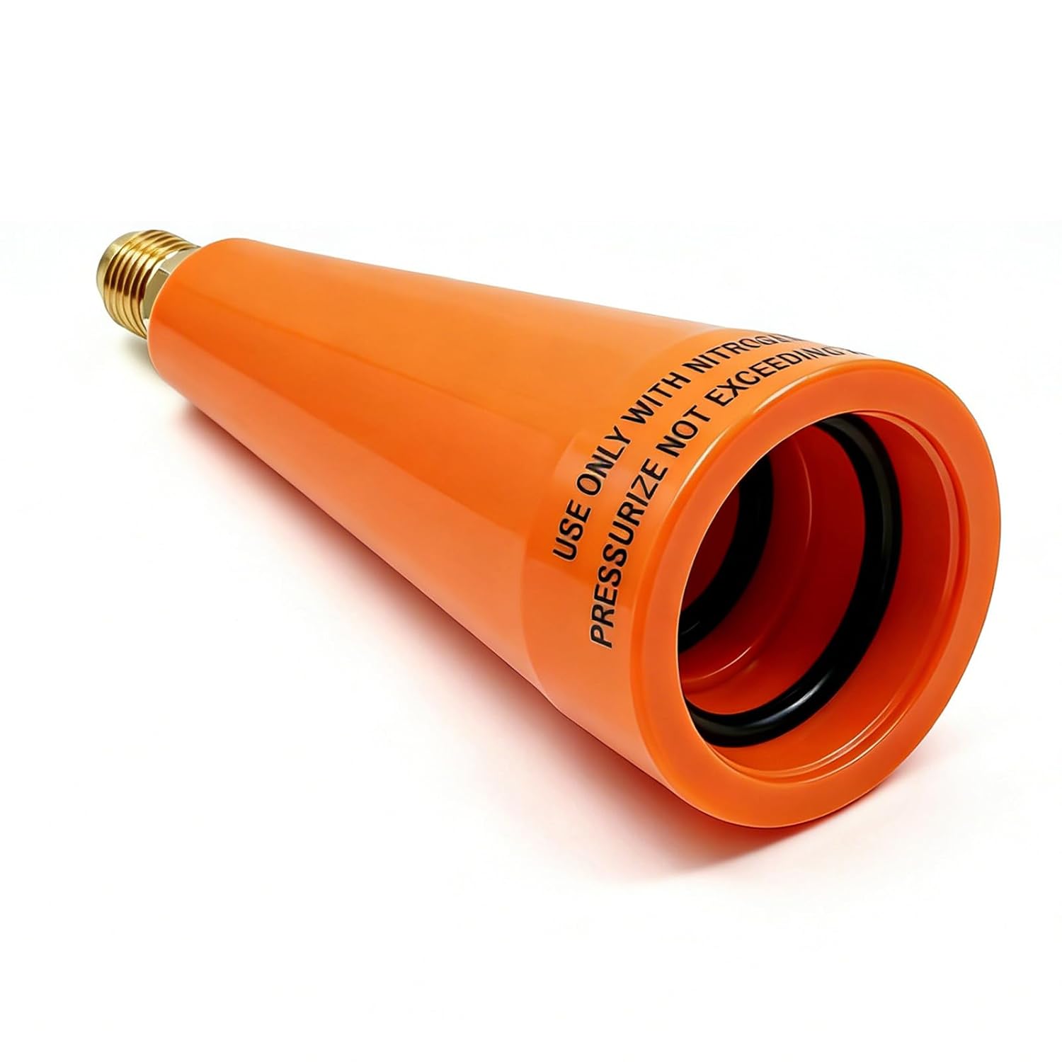 Nitrogen Purge Tool, HVAC Nitrogen Purge Regulator Adapter for Purging & Brazing Refrigeration Tubes, Universal Fit 3/8"-1-1/8" OD ACR Tubing Nitrogen Purge Boot Regulator