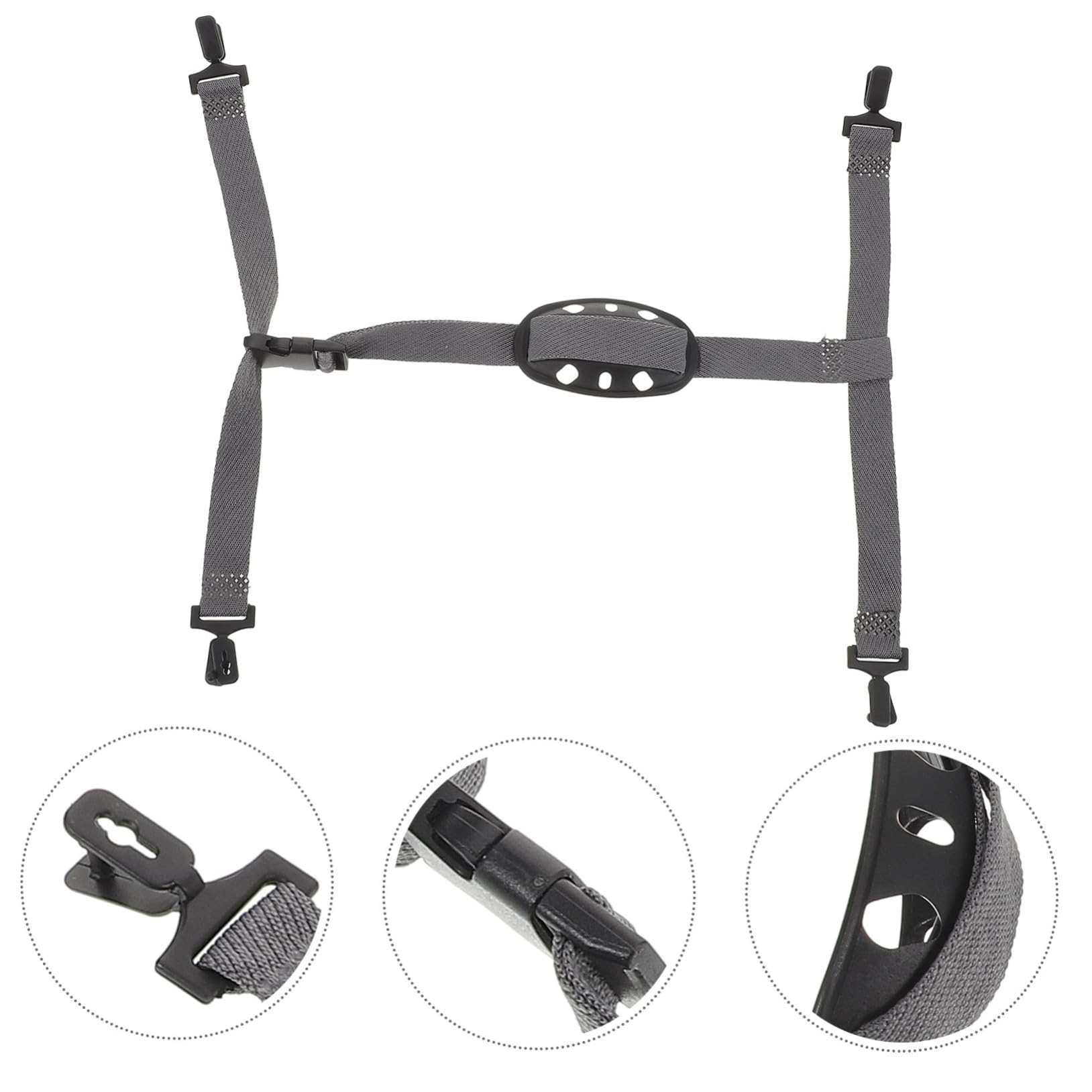 Gatuida 10 Piezas Accesorios para cascos mentonera universal para casco correa de casco correa para la barbilla del casco correa de barbilla para casco Correa de la barbilla poliéster