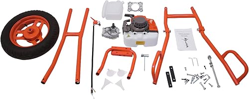 Miniatura 3 de HENHAIY Excavadora de agujeros de poste de 72CC52CC, excavadora de agujeros de poste a gas de 2 tiempos, tierra de taladro de tierra con orificio de