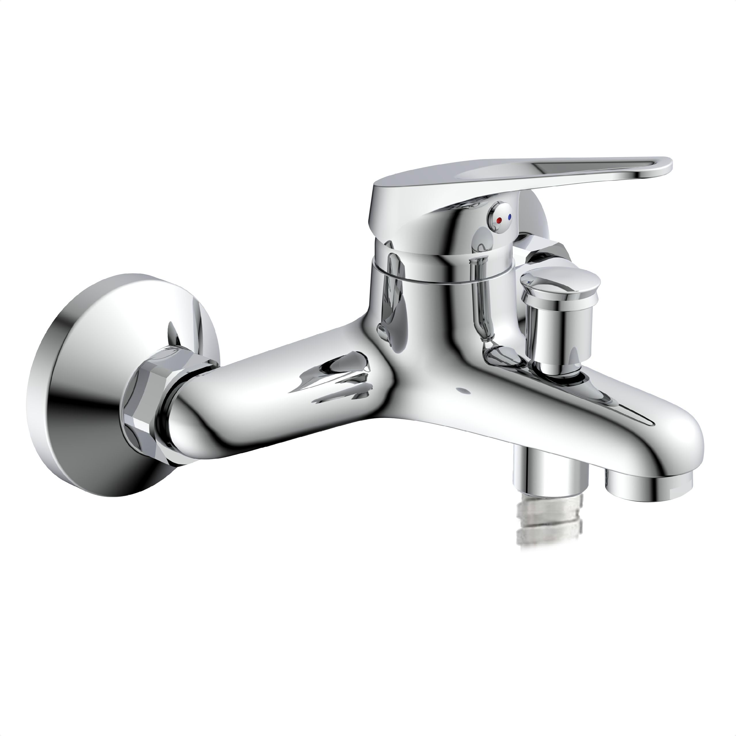 EISL NI023SCR Speed Mitigeur de baignoire, Mitigeur de bain pour la baignoire, Mitigeur monocommandé pour le bain, chrome