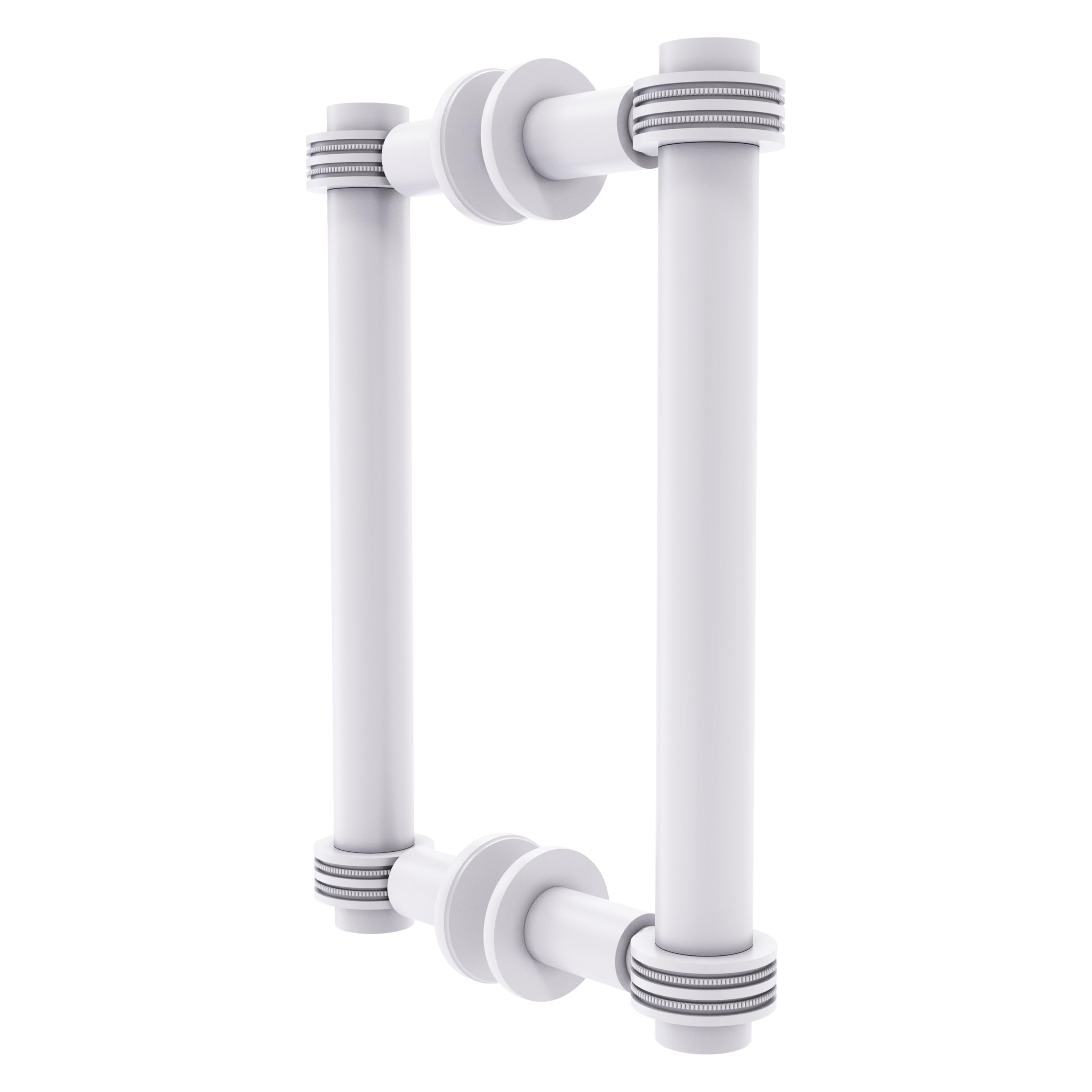Poignée de douche contemporaine Allied Laiton 20,3 cm en laiton massif poli