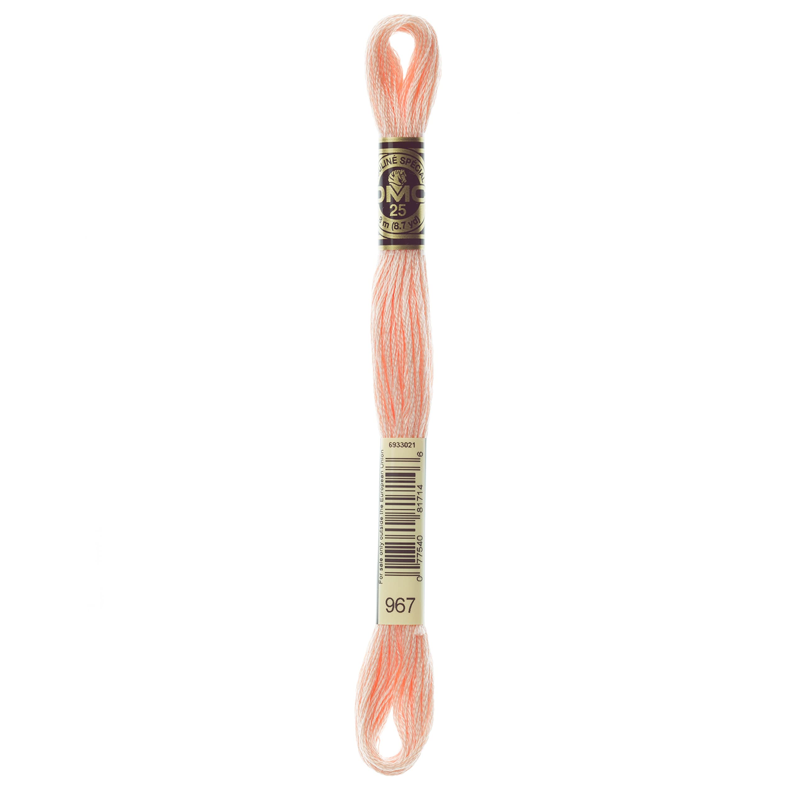 DMC 6-Strand Embroidery Cotton Floss, Very Light Apricot