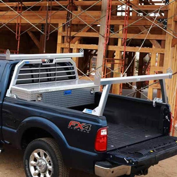Replacement for Bedford F350 Year 2008 Aluminum Utility Rack 23 X 72 in Powder Coated by Technical Precision