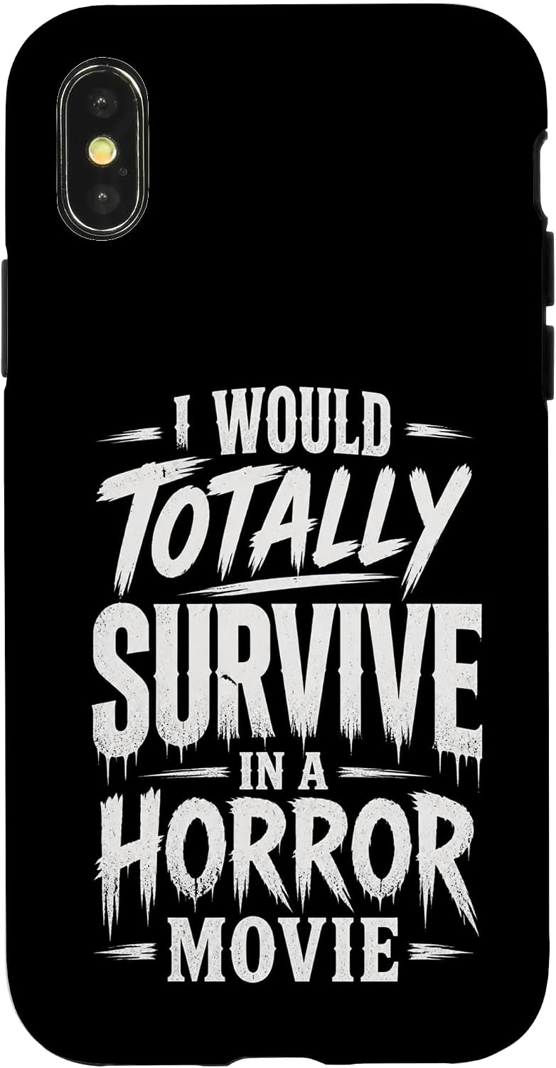 I Would Totally Survive in a Horror Movie Case for iPhone Air image 5