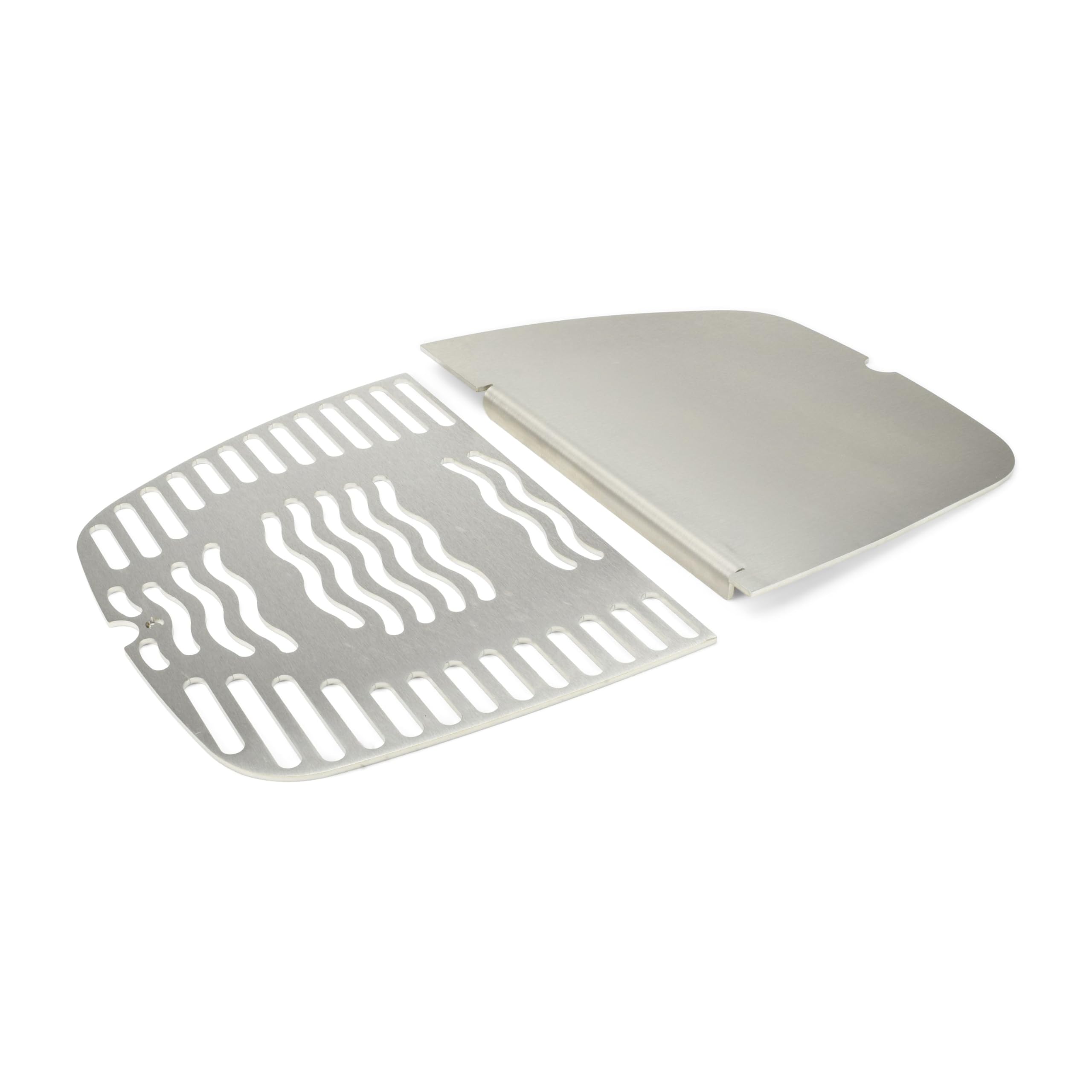 Grillrost.com Das Original Edelstahl INOX Grillroste für Napoleon Travel Q | spülmaschinenfest - Set aus 2 Hälften