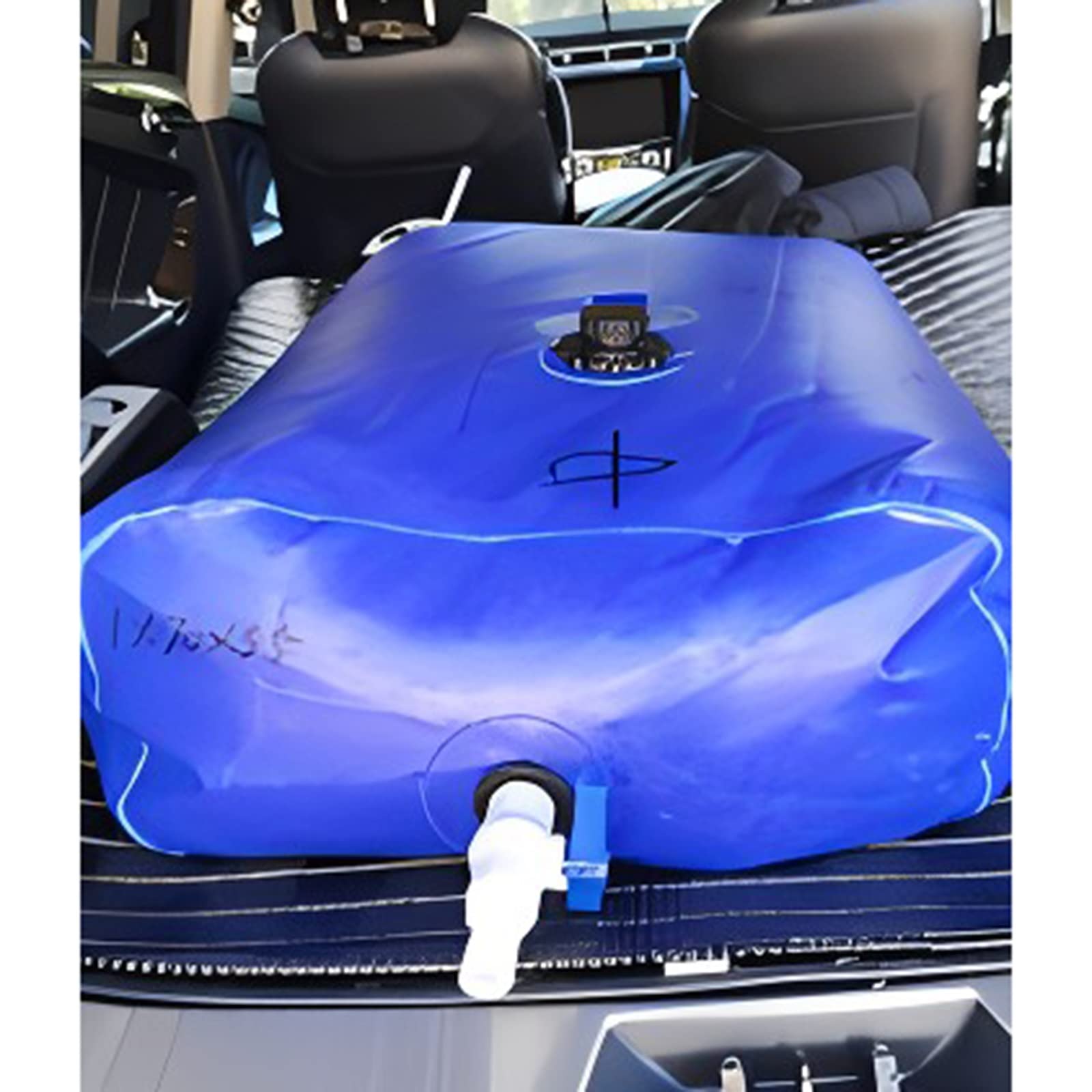 Poche à eau d'urgence, sac de stockage d'eau souple portable de grande capacité pour la survie à la sécheresse et la prévention des incendies