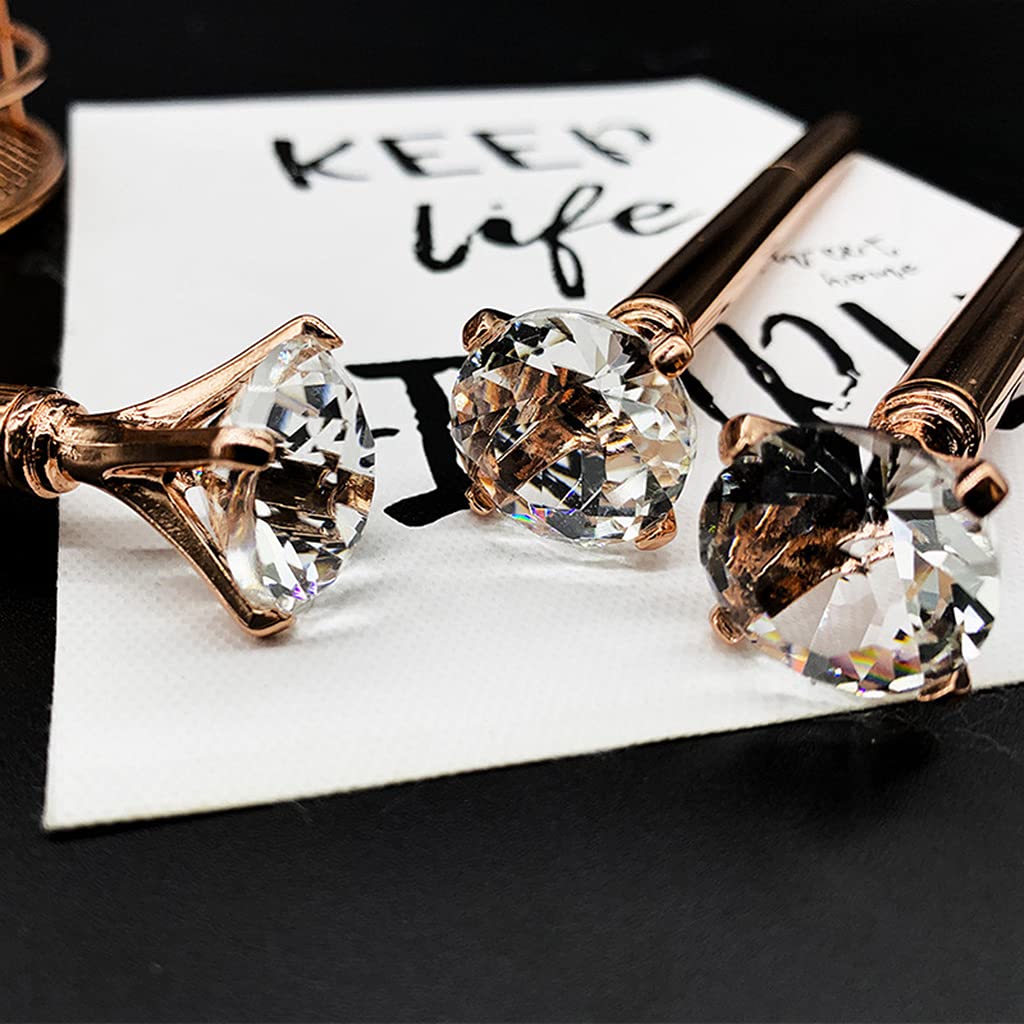 Stylish Big Metal Ballpoint Pen Smooth Writing Exquisite Ballpoint Pen Refillable for Office Women Men — view 8