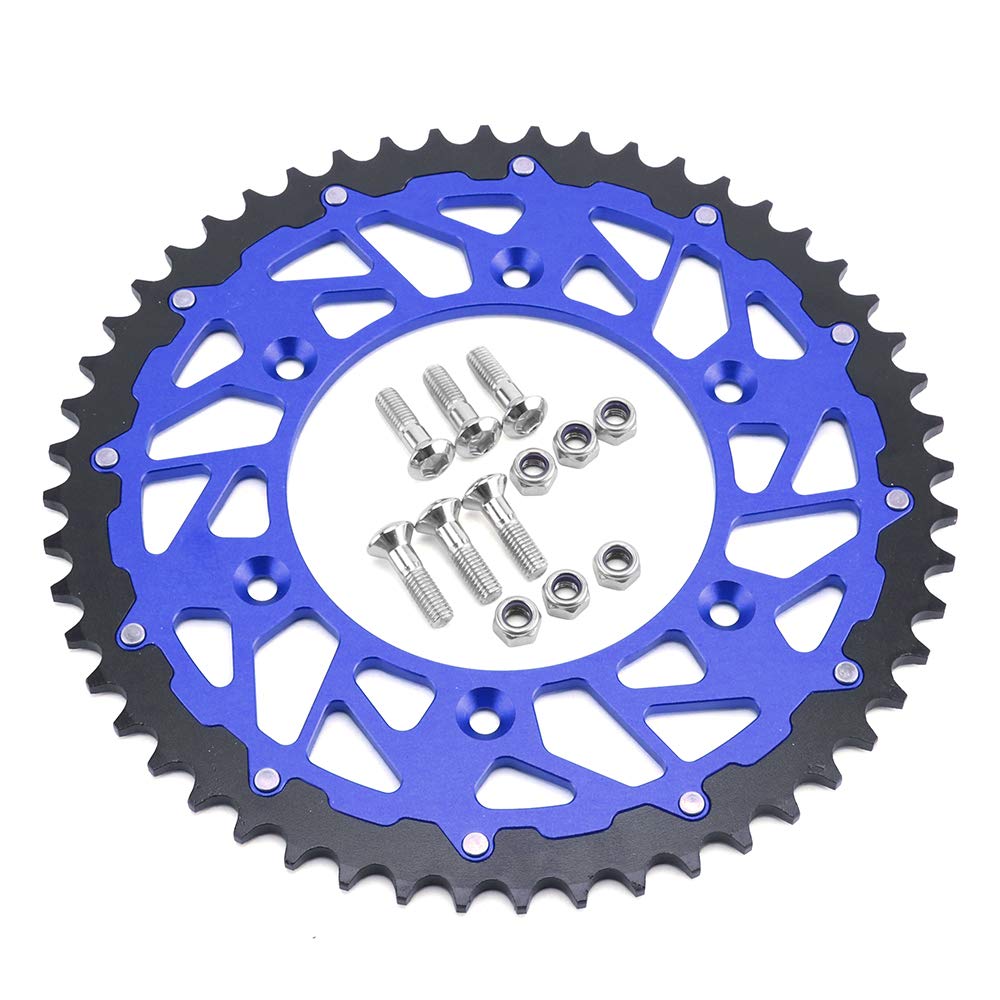 Blue 520-120 Drive Chain For Yamaha YZ450F YZ450FX Blue Drive Chain For Yamaha YZ450F (2003-2018) & YZ450FX (2016-2018) - 520-120, Non O-Ring, 122 Links 2006 Yamaha Yz450 - Foto 5
