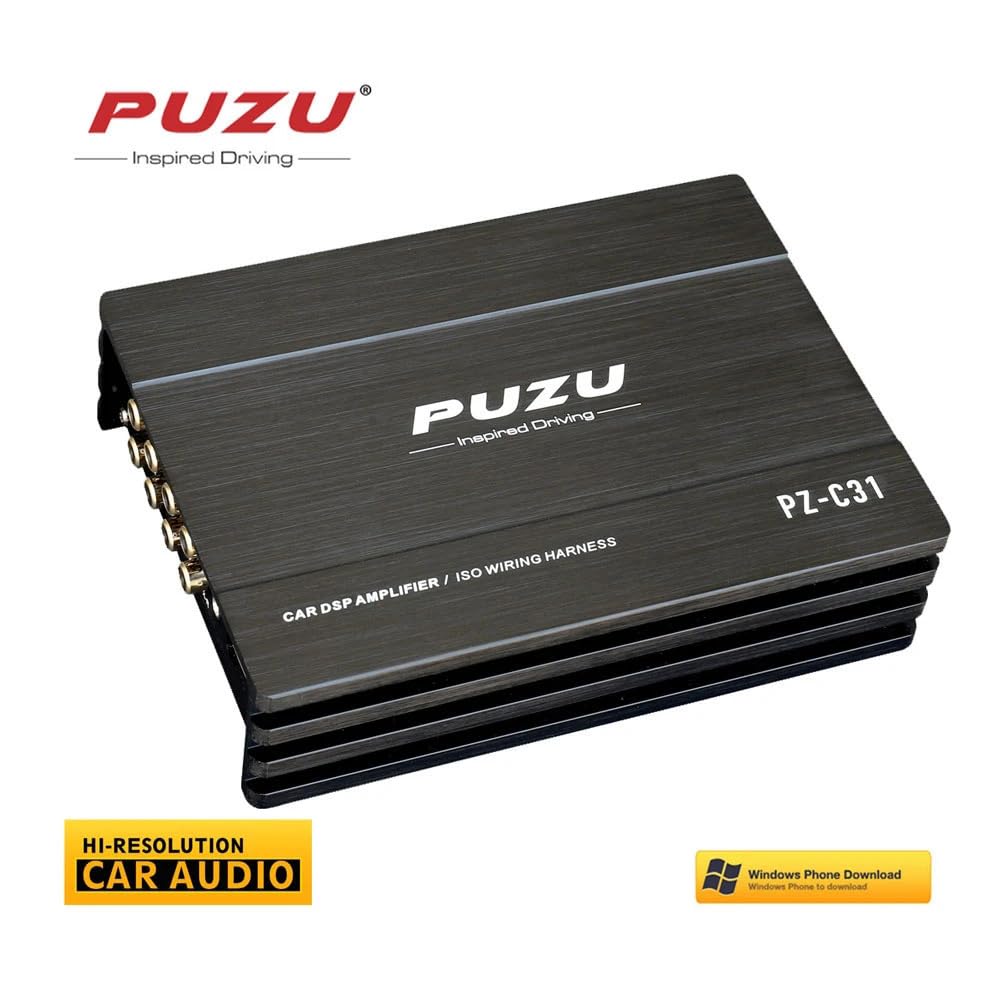 カーオーディオ PUZU PZ-C31 CAR DSP AMPLIFIER PUZU PZ-C31 DSP Crossover & 31 Bands Equalizer, 4 Channel