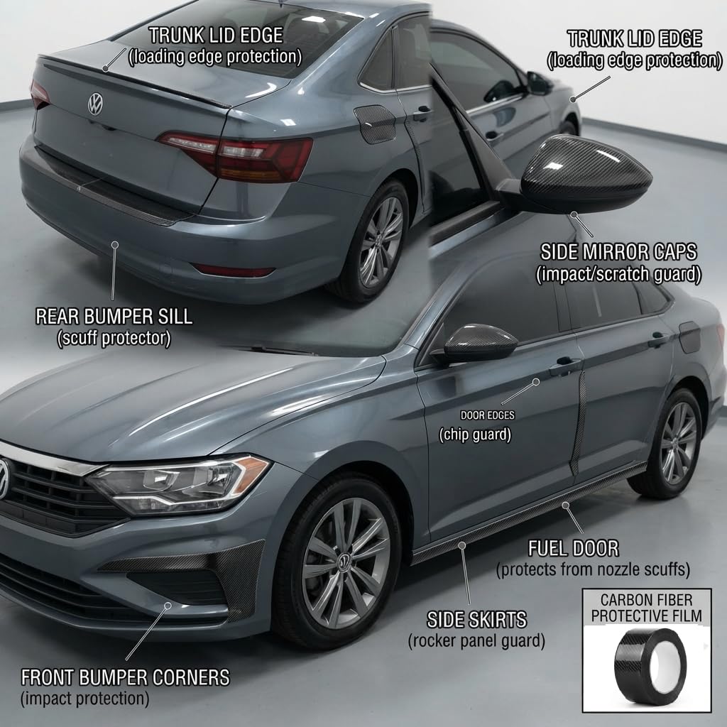Carbon Fiber Paint Protection Film - Car Styling -5 Carbon Fiber Paint Protection Film - Car Styling -5