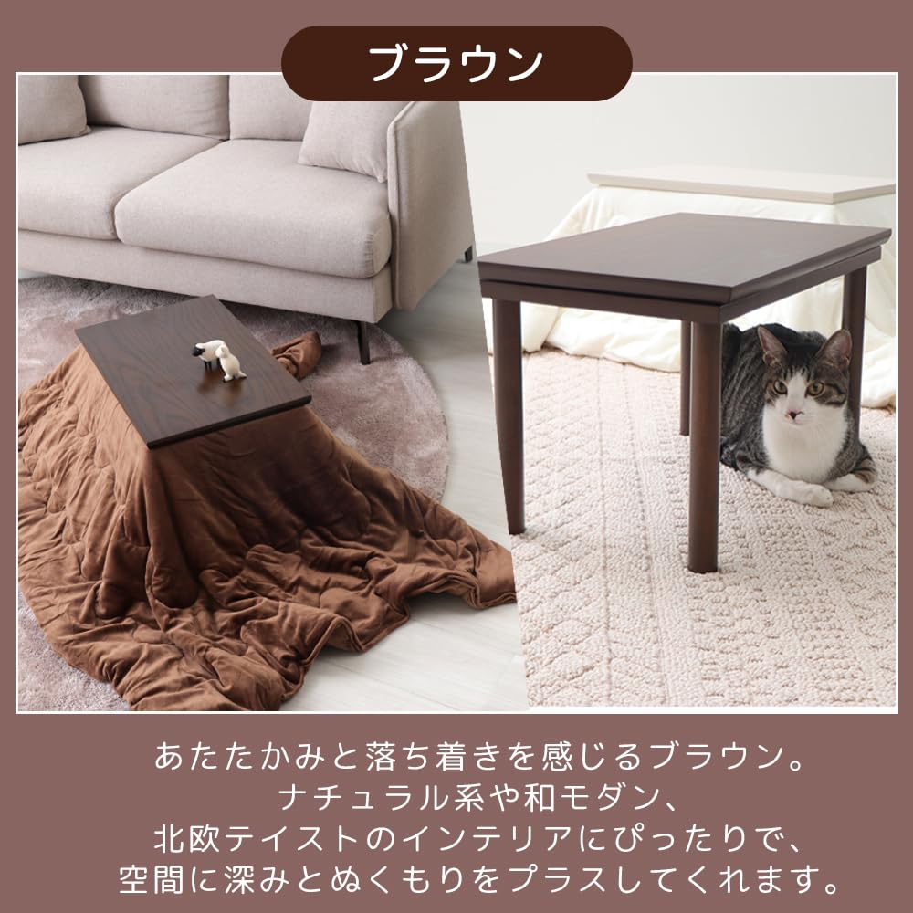 Amazon.co.jp : ヤマソロ ペット用こたつ テーブル ヒーター付き