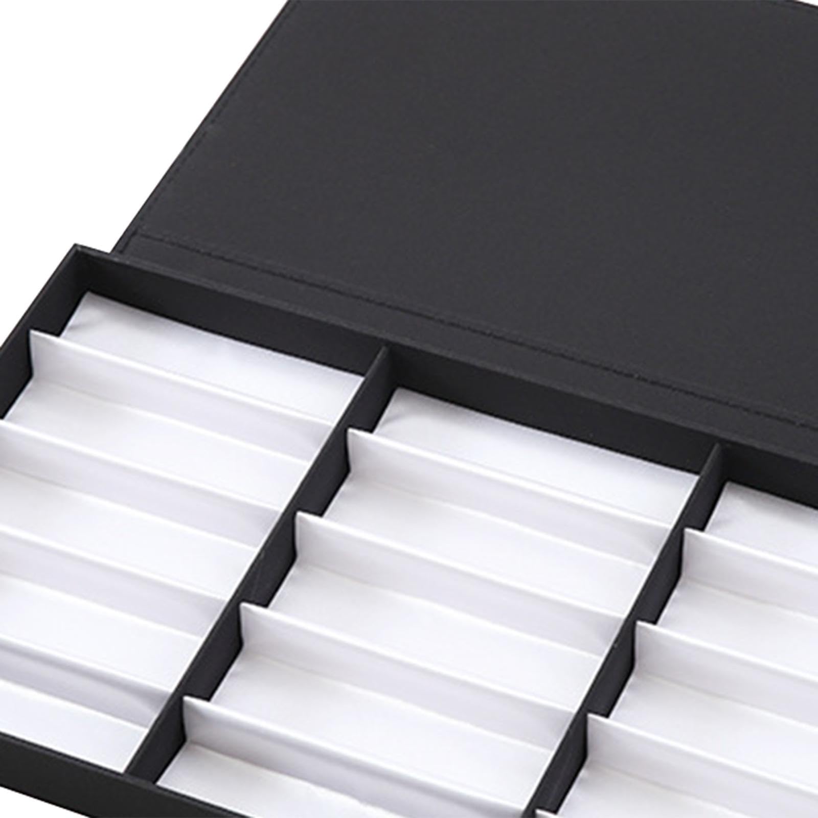 SECRET DESIRE Glasses Display Box Eyeglass Storage Case 15 Grids For Drawer Hosuehold Desk-image-13
