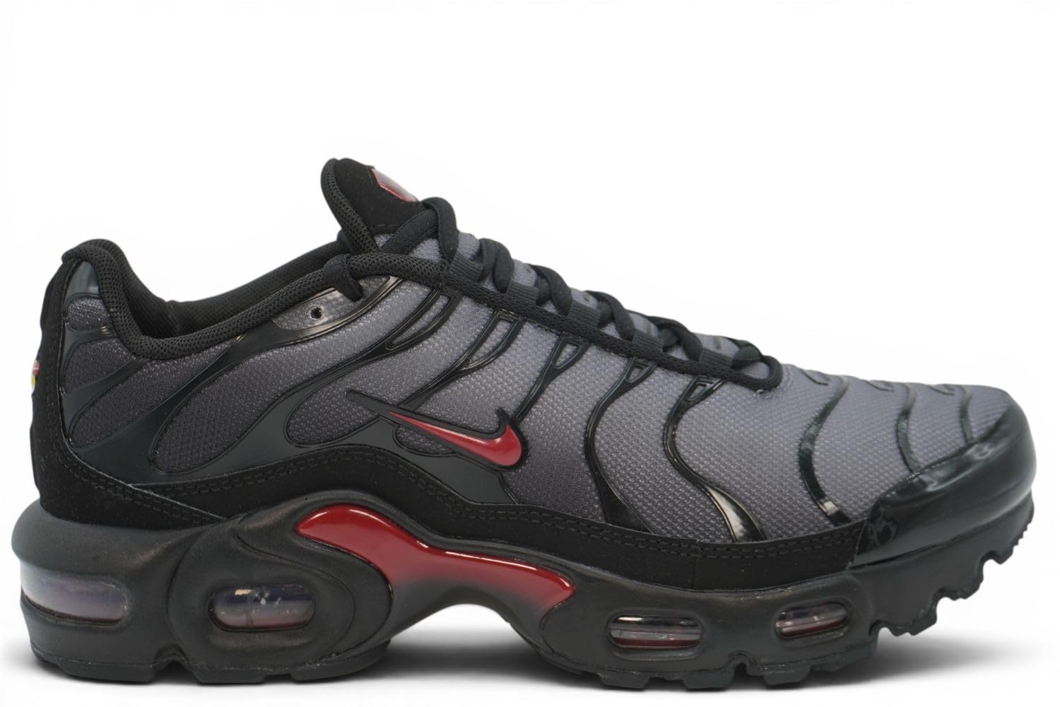 NIKE Air Max Plus TN Black Team Crimson